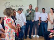 Em inauguração de novo centro, Leonardo Dias destaca parceria com Amor 21: "sempre contem com o meu trabalho"