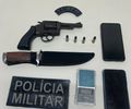 Homem mata namorado a tiros, dentro de casa, e é preso em flagrante, tentando fugir em transporte intermunicipal