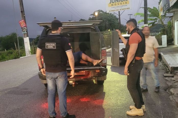 Acusado de homicídio é preso em Porto Calvo e revela envolvimento em outro assassinato