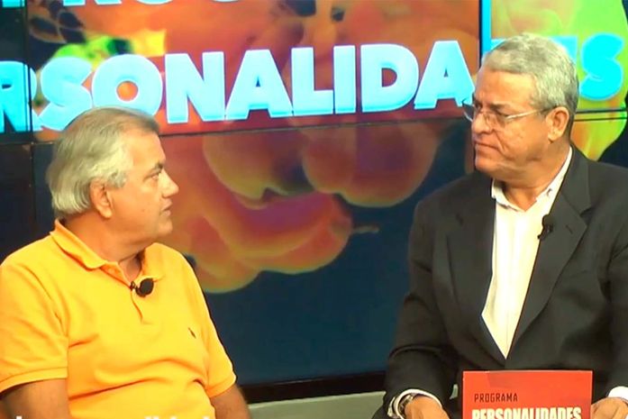 Personalidades entrevista Dinho Lopes,presidente da Liga Carnavalesca