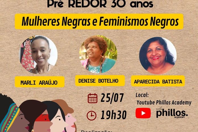 21º Redor abre pré-programação com live sobre mulheres negras e feminismos negros