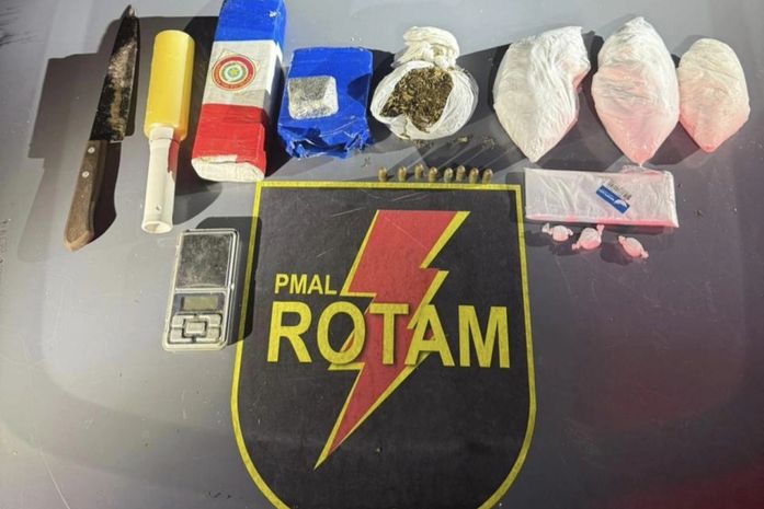 Homem é preso com quase dois quilos de drogas em residência em Maceió