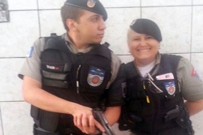 Tal mãe, tal filho: uma história de amor que inspirou jovem policial a seguir os passos da mãe na PM