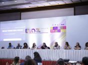 Esta ativista ocupou lugar de fala, como movimento social, em mesa de abertura da Oficina Regional do Programa Nacional de Equidade