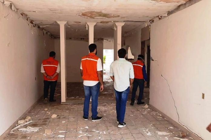 Vistoria confirma necessidade de demolição de imóveis nas áreas afetadas