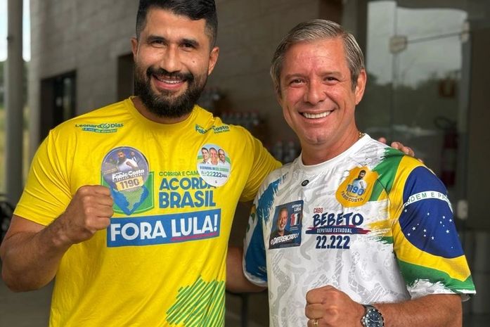 Fábio Costa e Cabo Bebeto