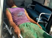 Jovem sentiu fortes dores nas pernas e barriga