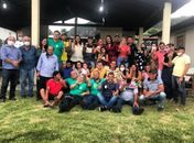 Cerca de 35 pessoas participaram da festa