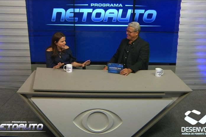 Programa Neto Auto entrevista Juliana Almeida,diretora de administração e finanças do Sebrae/AL