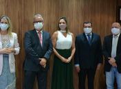 Novo corpo diretivo do TCE toma posse para o biênio de 2021-2022