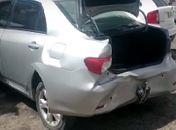 Acidente aconteceu no Centro da Cidade.Vítima e condutor não se feriram..