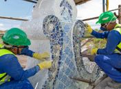 Igreja histórica de Bebedouro passa por intervenções para preservação de azulejaria