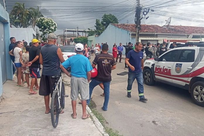 Troca de tiros no Jardim Esperança em Arapiraca, deixa saldo de um morto, feridos, e a colisão de seis veículos