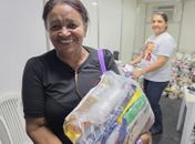 Brota na Grota leva inclusão social e distribui 250 cestas básicas no bairro do Poço

