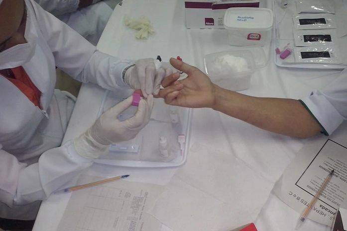 Teste para DSTs e Aids