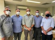 Deputado Galba Novaes participa da assinatura da ordem de serviço de sete novas escolas