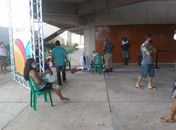 Homem desmaia na Central de Triagem do Trapiche