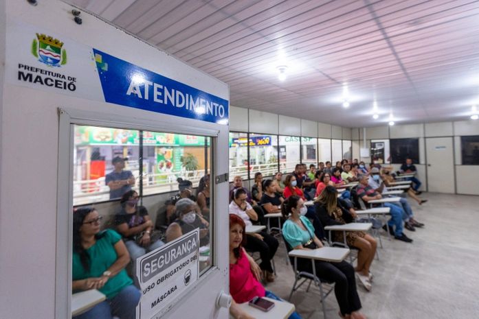 O Sine Maceió fica localizado no Shopping Popular