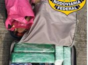 PRF prende três e apreende 10 kg de maconha com mulher em Alagoas 