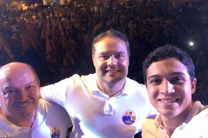 Carlos Alberto Canuto, Renan Filho e Ediberto Omena Júnior