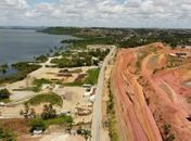 Imagem aérea da região da Mina 18 da Braskem