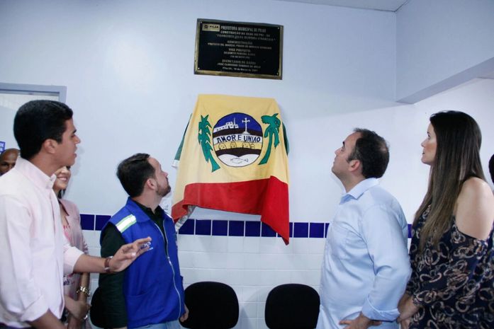 Prefeito Renato Filho reinaugura Unidade de Saúde 06 da cidade de Pilar