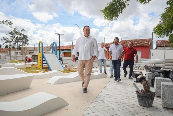 Prefeito Luciano Barbosa inaugura, nesta sexta (4), mais um equipamento de lazer em Arapiraca