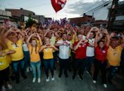 Paulo faz primeira grande caminhada em Maceió