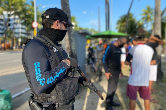 Com aumento de fluxo de turistas, Segurança Pública reforça ações ostensivas em Maceió
