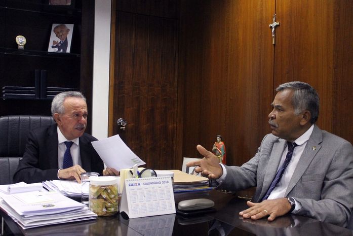 Tarcizo Freire faz contatos em Brasília na busca de recursos para Hospital da PM-Al