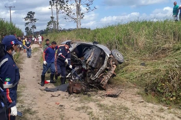 Acidente ocorreu na BR 101 em Campo Alegre