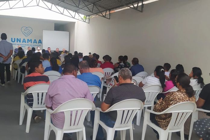 UNAMAA realiza reunião com presidentes de associações comunitárias e representantes de instituições bancárias