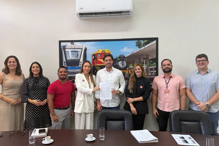 Por Mulheres Brasil e CBTU Maceió formalizam protocolo para ampliar segurança das mulheres no transporte sobre trilhos