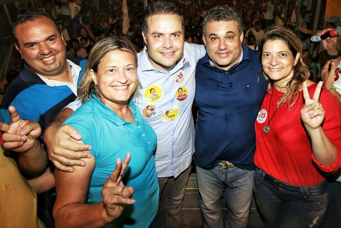 Gileninho, Verônica, RF, James e Mosabele em Palmeira