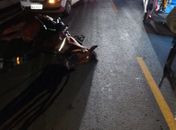 Cavalo morreu na hora após o acidente