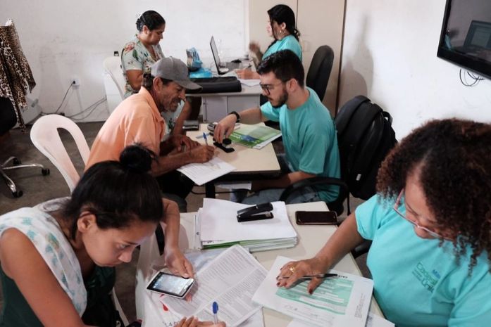 Ação itinerante atendeu a 100 pessoas.