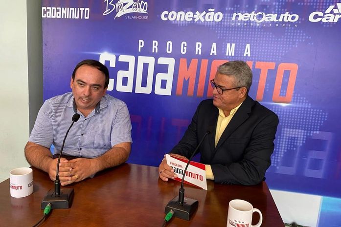 Leandro Silva deu entrevista na tarde desta sexta-feira em Maceió no programa Cada Minuto, apresentado por Netoauto