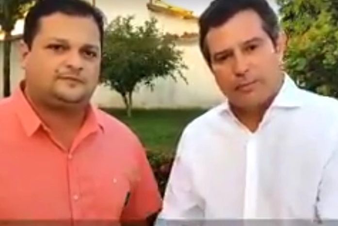 Dr. Fábio ao lado do ministro Mauricio Quintella