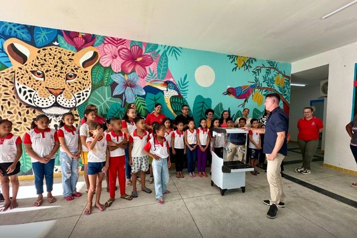 Prefeitura de Penedo entrega equipamentos para escolas com melhor resultado no programa de incentivo à reciclagem