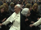 Fernanda Montenegro se encontra com Papa Francisco