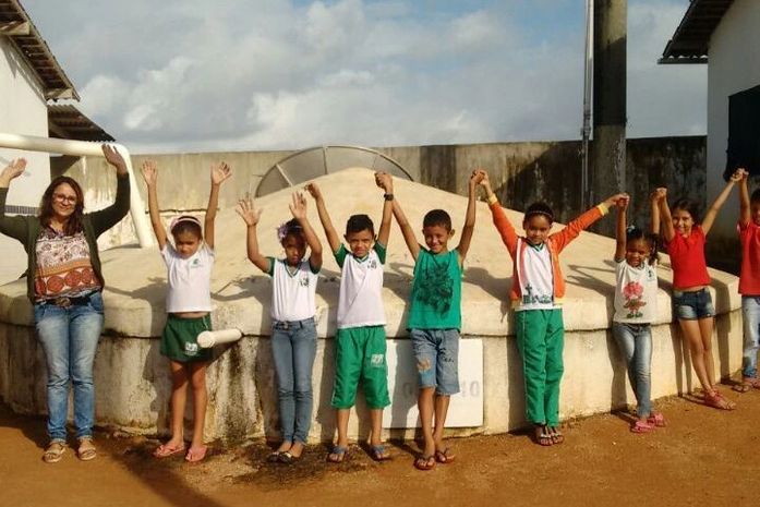 Projeto “Cisternas na escola” transforma o cenário de unidades localizadas na zona rural de Arapiraca