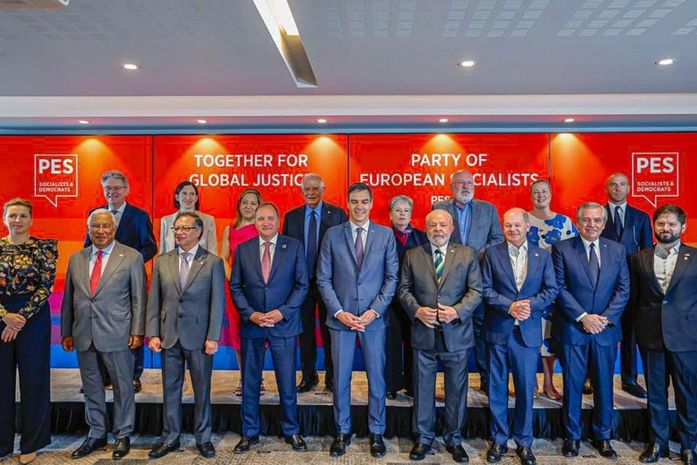 Lula encontra lideranças progressistas latino-americanas e europeias