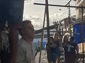Luciano Huck em feira livre de Pão de Açucar
