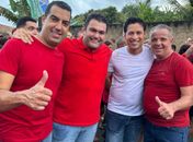 Flaubert Filho, com Rodrigo Pedrosa, coloca multidão nas ruas e dá grande passo para o terceiro mandato em Viçosa