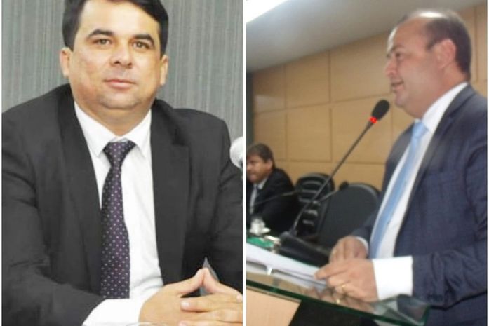 Vereadores Fábio Henrique e Léo Saturnino