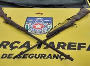 Armas de fogo são apreendidas pela Polícia Militar em quatro cidades alagoanas
