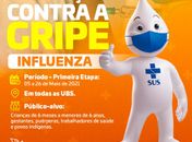 Campanha de Vacinação contra a Influenza em São Miguel dos Campos começa nesta quarta-feira, 05 