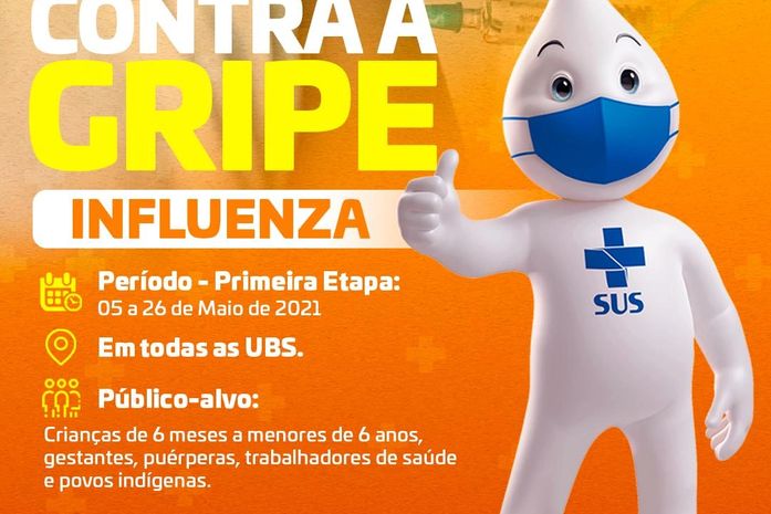 Campanha de Vacinação contra a Influenza em São Miguel dos Campos começa nesta quarta-feira, 05