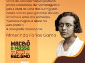 Prefeitura faz tributo à Almerinda Farias Gama, ícone na luta pelo voto feminino