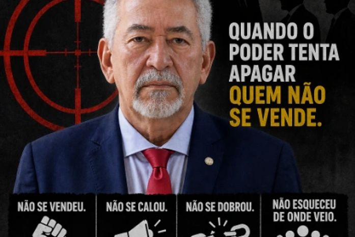 PAULÃO NA LINHA DE TIRO: QUANDO O PODER TENTA APAGAR QUEM NÃO SE VENDE.